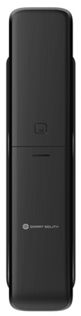 ЭЛЕКТРОННЫЙ ДВЕРНОЙ ЗАМОК SOLITY GP-4000BK DARK SILVER С ОТПЕЧАТКОМ ПАЛЬЦА
