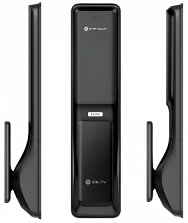 ЭЛЕКТРОННЫЙ ДВЕРНОЙ ЗАМОК SOLITY GP-6000BAK BLACK С FACE ID